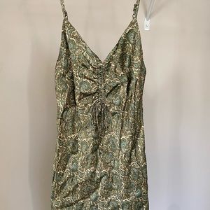 zara mini slip dress